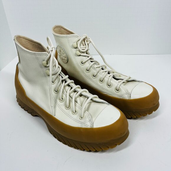 Converse Chuck Taylor All Star Lugged winter 2.0 High top Sneaker Boot in Egret